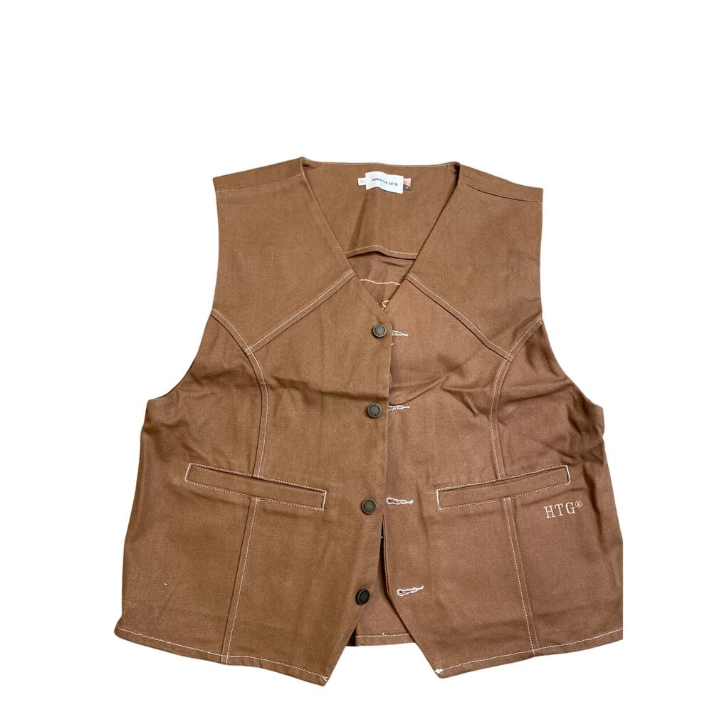 Honor the Gift, HTG, Men's Fairfax Vest, XL, Hickory Brown, NWT